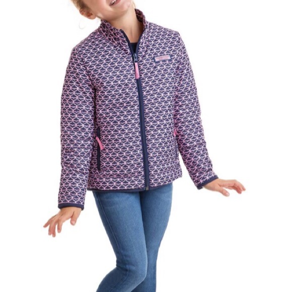 NWT Vineyard Vines Girls Whale Tail Jacket - Picture 4 of 5